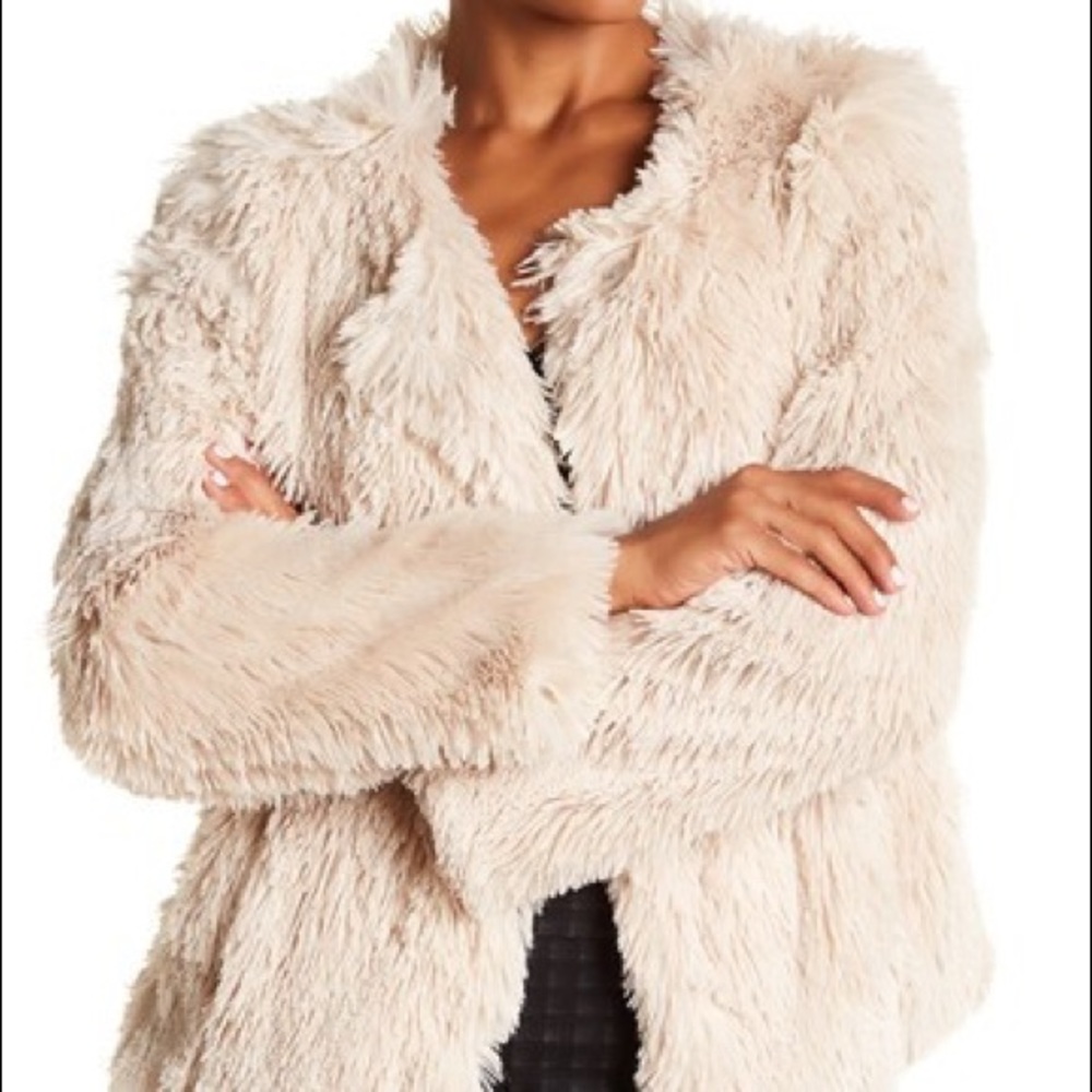 Sanctuary Stella faux fur jacket